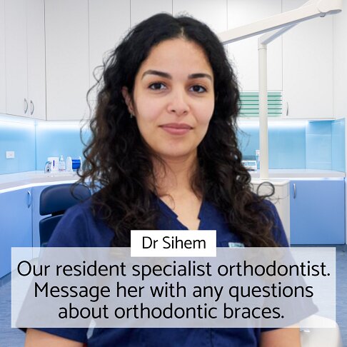 Metal Braces - Dr Sihem - orthodontist in London