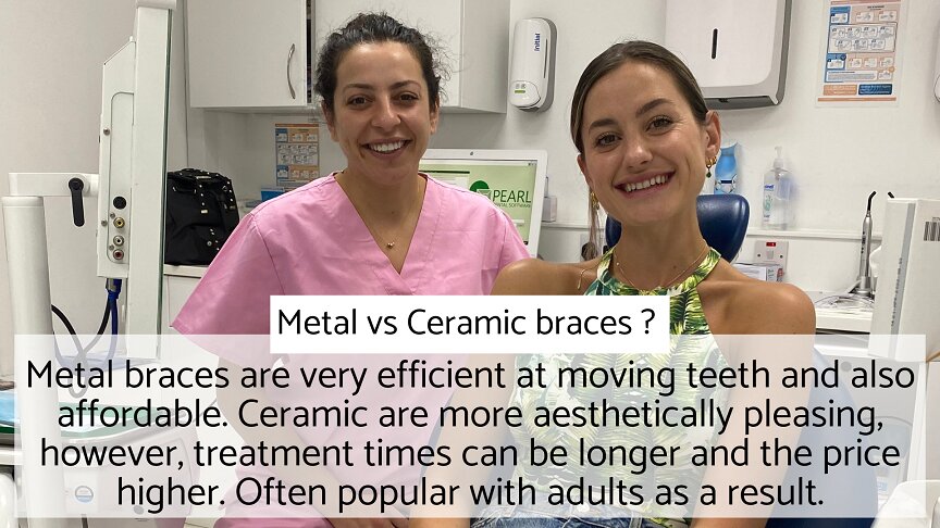 Metal Braces - Vs Ceramic Braces
