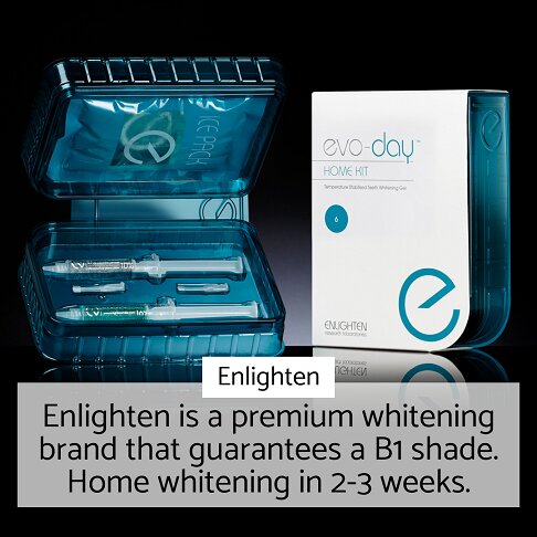 picture of the kit elements included in the Enlighten product