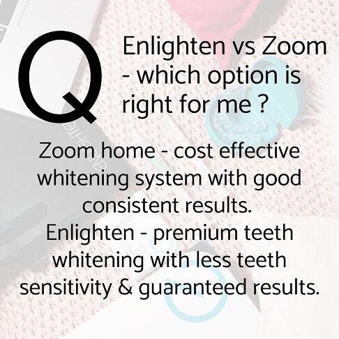 Q and A image - which Teeth whitening option is right for me?