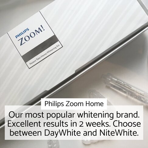 Teeth whitening cost London - Philips Zoom home whitening