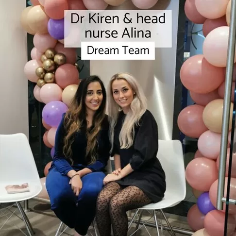 Dental Veneers London - Dr Kiren our veneer dentist and manager Alina