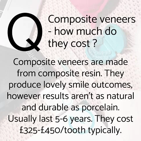 Veneers Cost London - Frequently Asked Questions - How Much Do Composite Veneers Cost