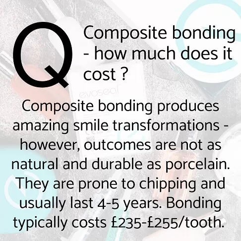 Veneers Cost London - Frequently Asked Questions - How Much Does Composite Bonding Cost