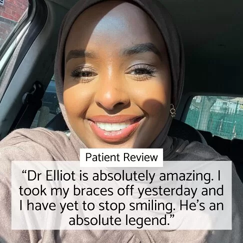 Whites Dental London Gallery - Patient Testimonial For Metal Braces