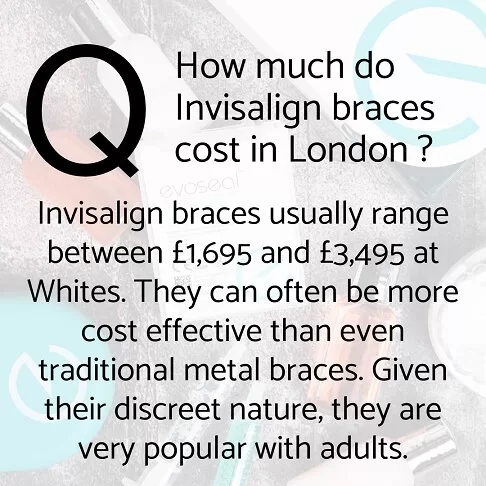 How much do braces cost in London