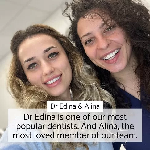 Cosmetic Dentist London FAQs - Dr Edina and Alina Our Office Manager