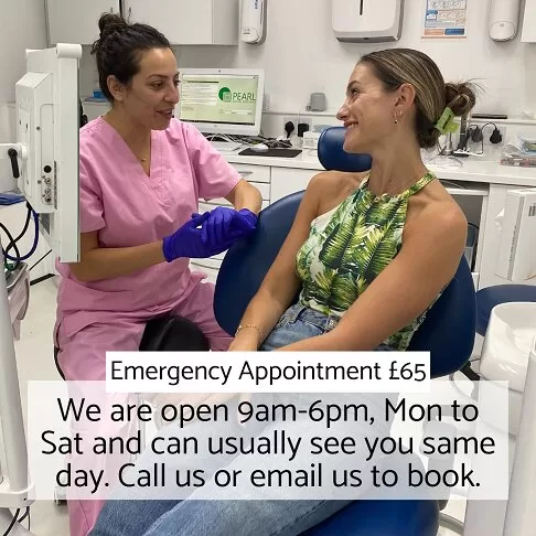 Emergency Dentist Marble Arch W2 offering same-day appointments for urgent care, including evenings and Saturdays