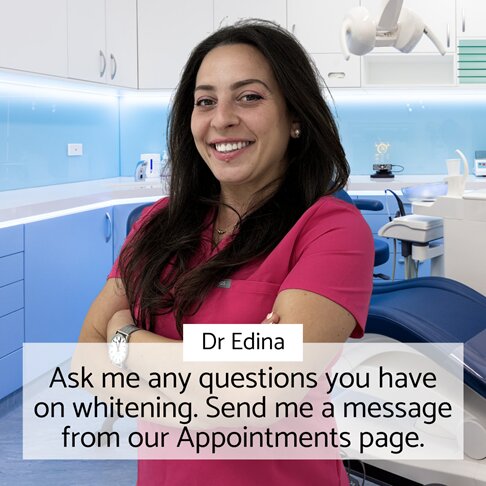 Enlighten whitening London - ask Dr Edina any questions on Enlighten whitening