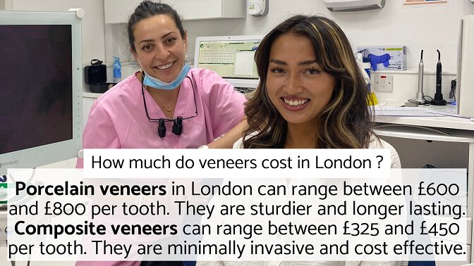 How Much Do Veneers On Two Front Teeth Cost In London