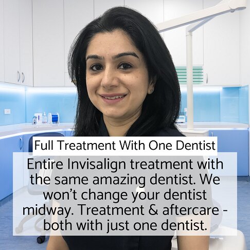 Full Treatment With One Invisalign Dentist