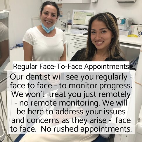 Regular Face To Face Invisalign Appointments